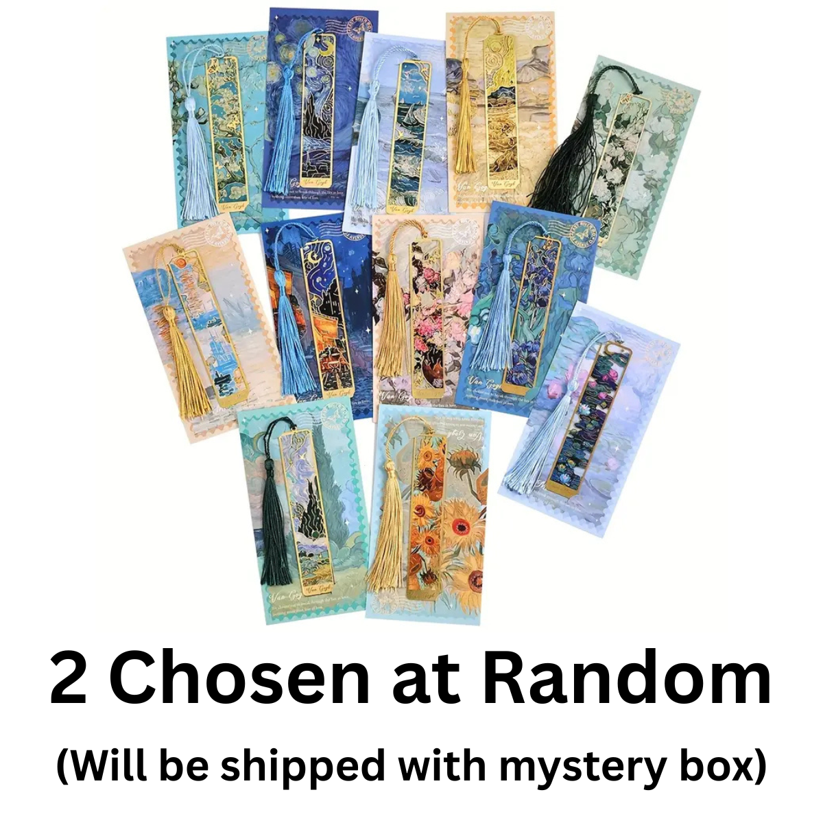 Premium Metal Bookmarks (2 Pack)