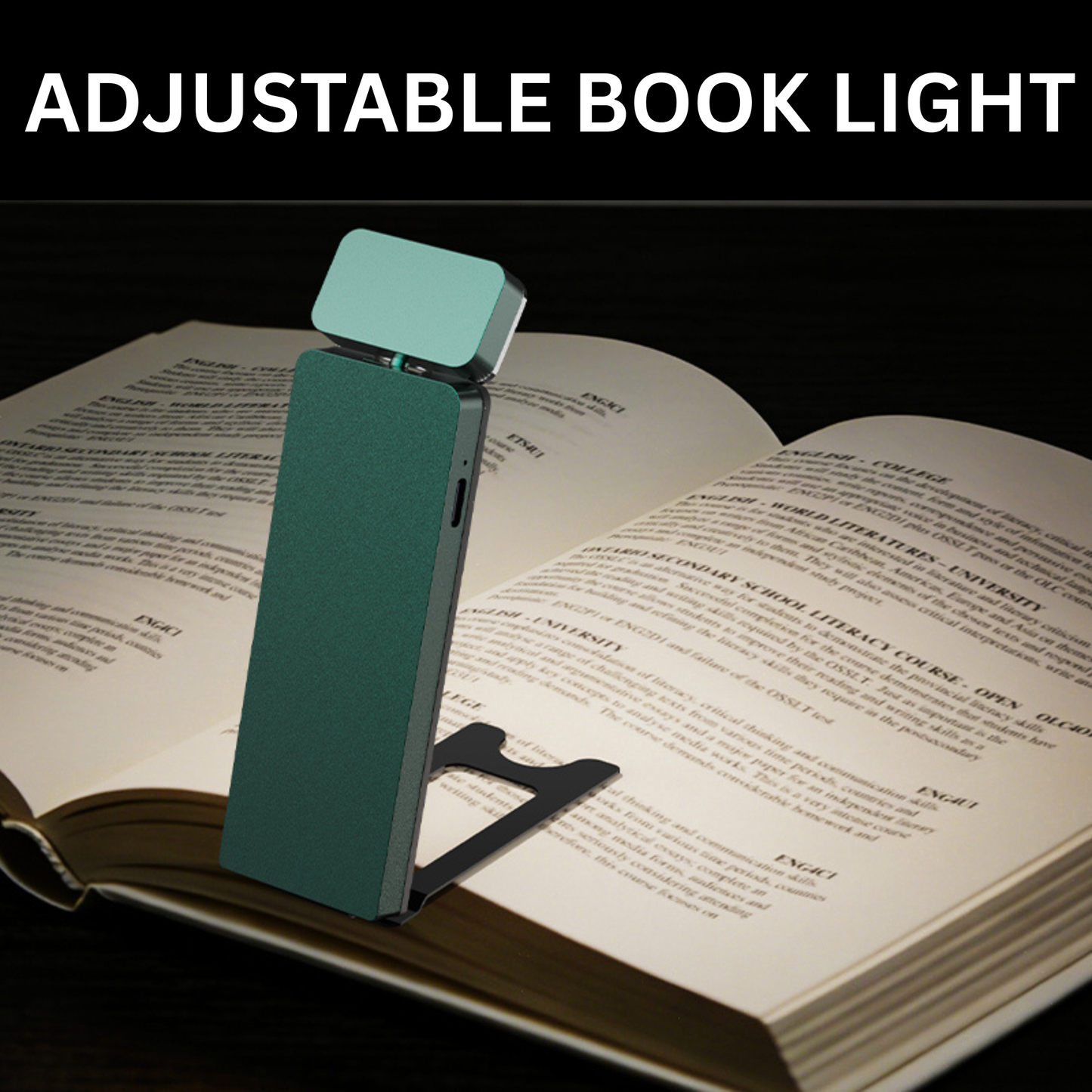 Clippable Folding Book Light