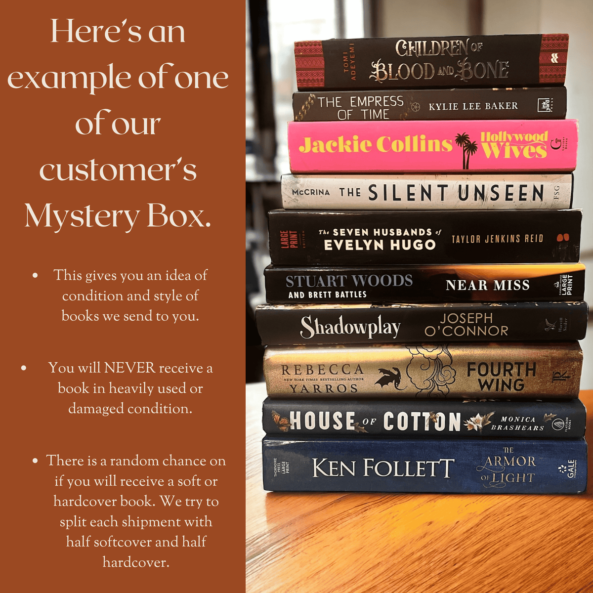 Personalized Book Subscription Box | Surprise Monthly Reads (14 Genres ...